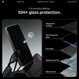 Spigen Google Pixel 9 Pro/10 Pro/11 Pro Skärmskydd GLAS.tR EZ Fit Pro Privacy 2-pack
