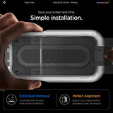 Spigen Google Pixel 9 Pro/10 Pro/11 Pro Skärmskydd GLAS.tR EZ Fit Pro Privacy 2-pack