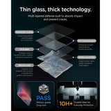 Spigen iPhone 16 Pro/17/17 Pro/18 Pro Näytönsuoja Glas.tR EZ Fit Pro 2-pack
