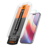 Spigen iPhone 16 Pro/17/17 Pro/18 Pro Näytönsuoja Glas.tR EZ Fit Pro 2-pack