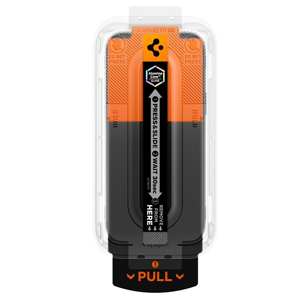 Spigen iPhone 16 Pro/17/17 Pro/18 Pro Näytönsuoja Glas.tR EZ Fit Pro 2-pack