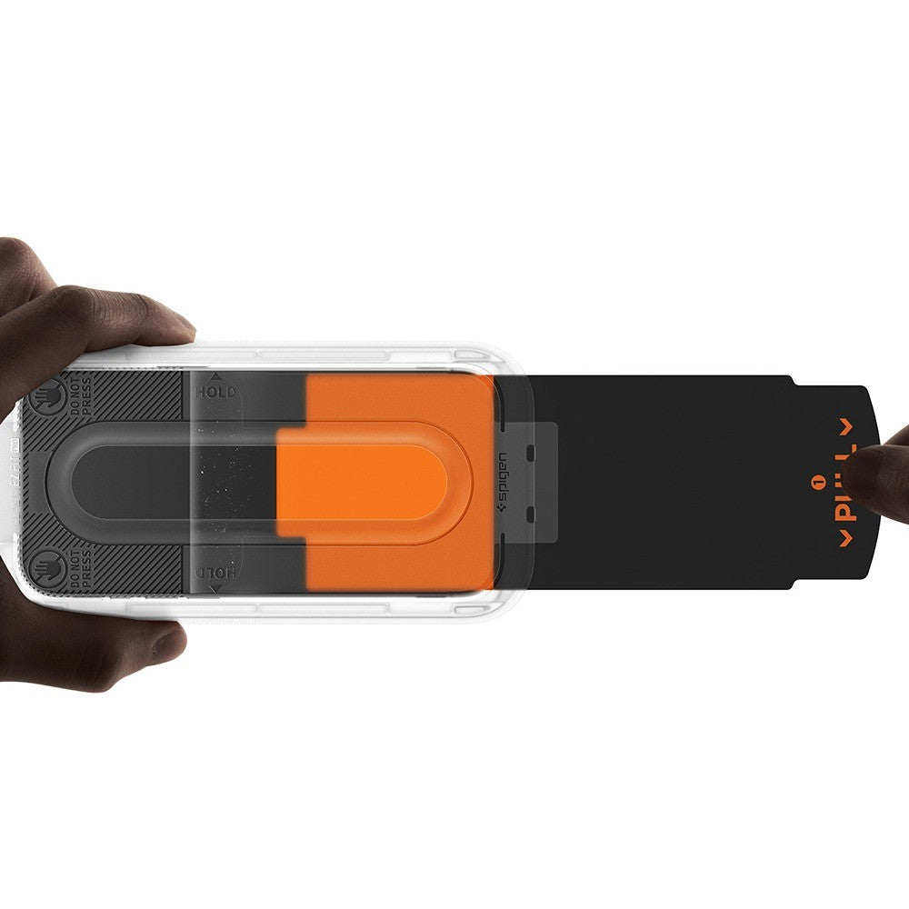 Spigen iPhone 16 Pro/17/17 Pro/18 Pro Näytönsuoja Glas.tR EZ Fit Pro 2-pack