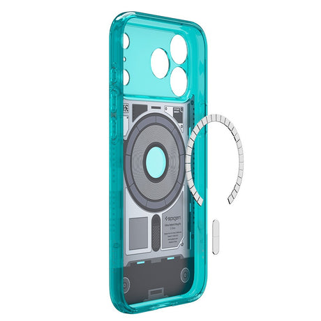 Spigen iPhone 17 Pro/iPhone 18 Pro Kuori Classic C1 MagFit Bondi Blue