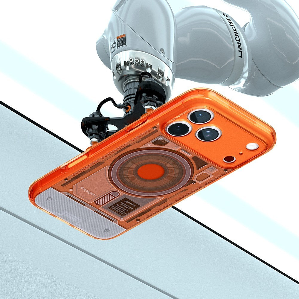 Spigen iPhone 17 Pro/iPhone 18 Pro Kuori Classic C1 MagFit Tangerine