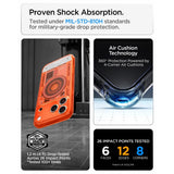 Spigen iPhone 17 Pro/iPhone 18 Pro Kuori Classic C1 MagFit Tangerine