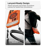 Spigen iPhone 17 Pro/iPhone 18 Pro Kuori Classic C1 MagFit Tangerine