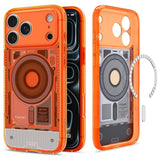 Spigen iPhone 17 Pro/iPhone 18 Pro Kuori Classic C1 MagFit Tangerine