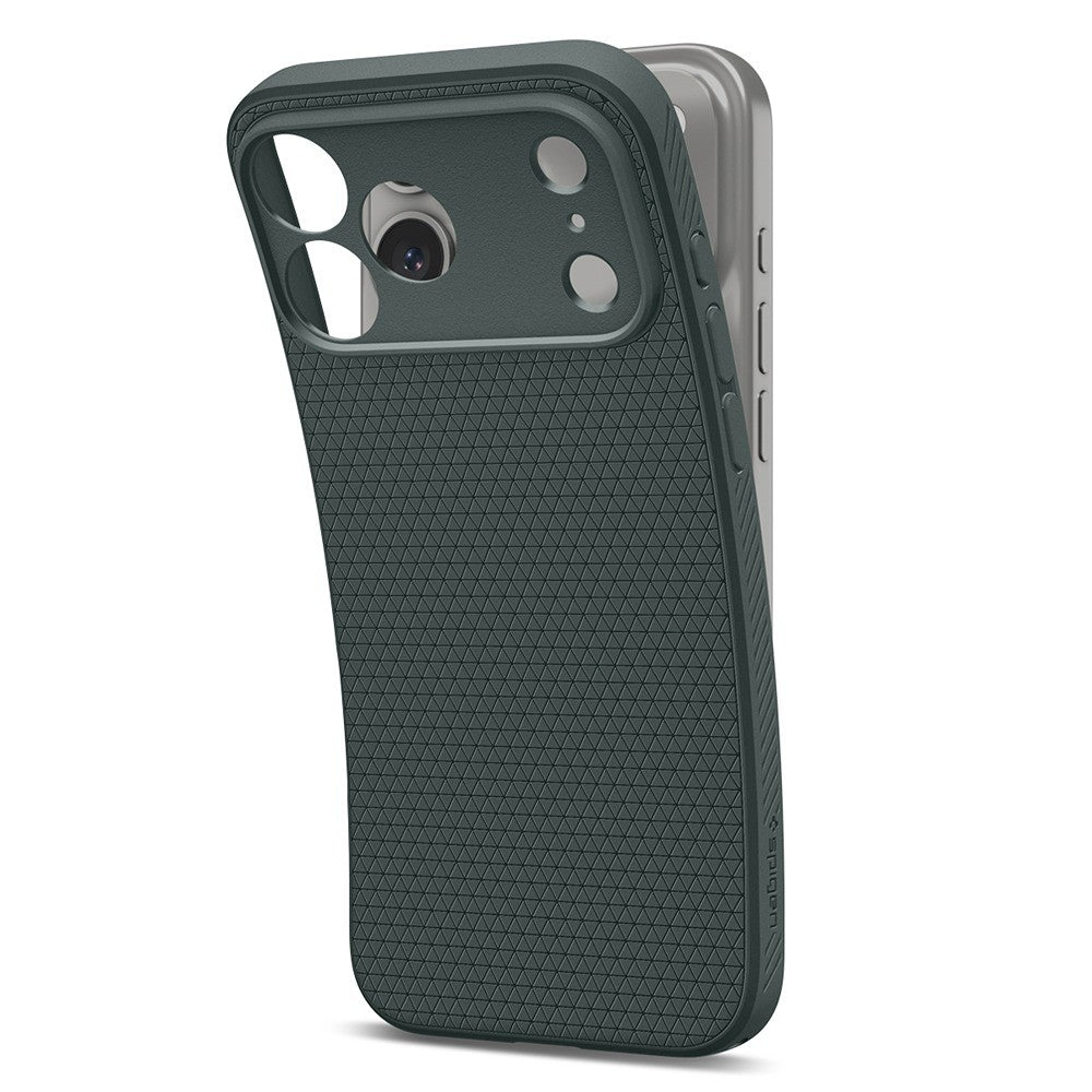 Spigen iPhone 17 Pro/iPhone 18 Pro Kuori Liquid Air Syvänvihreä