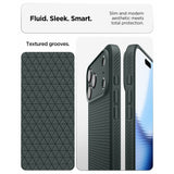 Spigen iPhone 17 Pro/iPhone 18 Pro Kuori Liquid Air Syvänvihreä