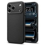 Spigen iPhone 17 Pro/iPhone 18 Pro Kuori Liquid Air Matta Musta