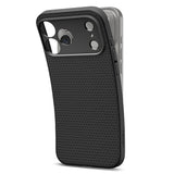 Spigen iPhone 17 Pro/iPhone 18 Pro Kuori Liquid Air Matta Musta