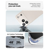 Spigen iPhone 17 Pro/iPhone 18 Pro Kuori Liquid Air Luonnollinen Titaani