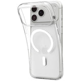 Spigen iPhone 17 Pro/iPhone 18 Pro Kuori Liquid Crystal MagFit Clear White
