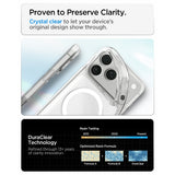 Spigen iPhone 17 Pro/iPhone 18 Pro Kuori Liquid Crystal MagFit Clear White