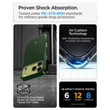 Spigen iPhone 17 Pro/iPhone 18 Pro Kuori Nano Pop Hybrid MagFit Avo Green