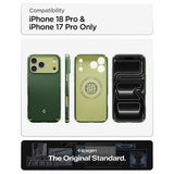 Spigen iPhone 17 Pro/iPhone 18 Pro Kuori Nano Pop Hybrid MagFit Avo Green