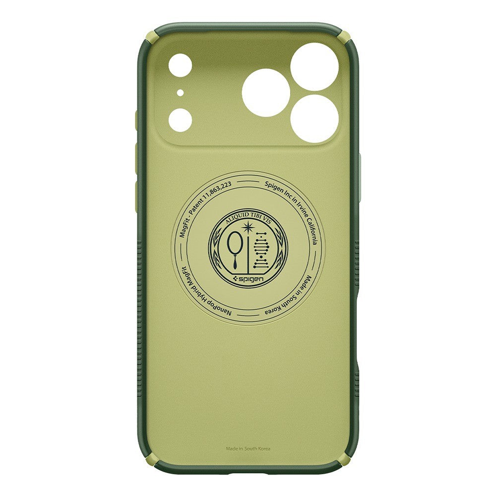 Spigen iPhone 17 Pro/iPhone 18 Pro Kuori Nano Pop Hybrid MagFit Avo Green