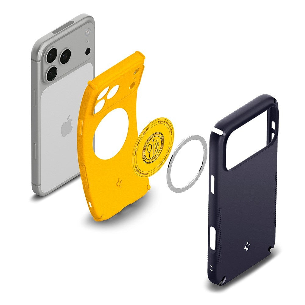 Spigen iPhone 17 Pro/iPhone 18 Pro Kuori Nano Pop Hybrid MagFit Blueberry Navy
