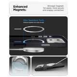 Spigen iPhone 17 Pro/iPhone 18 Pro Kuori Nano Pop MagFit Black Sesame