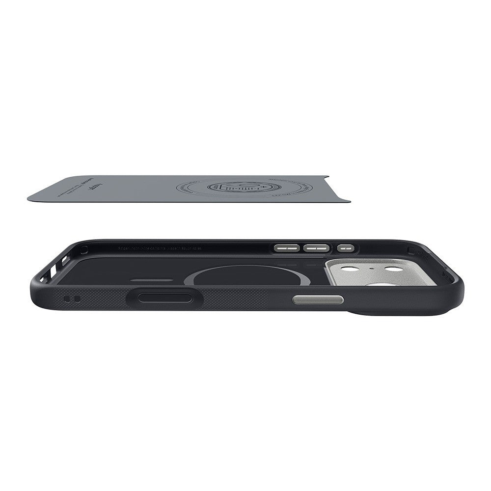 Spigen iPhone 17 Pro/iPhone 18 Pro Kuori Nano Pop MagFit Black Sesame