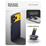 Spigen iPhone 17 Pro/iPhone 18 Pro Kuori Nano Pop MagFit Blueberry Navy