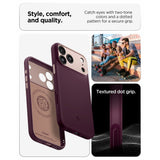 Spigen iPhone 17 Pro/iPhone 18 Pro Kuori Nano Pop MagFit Burgundy Bean