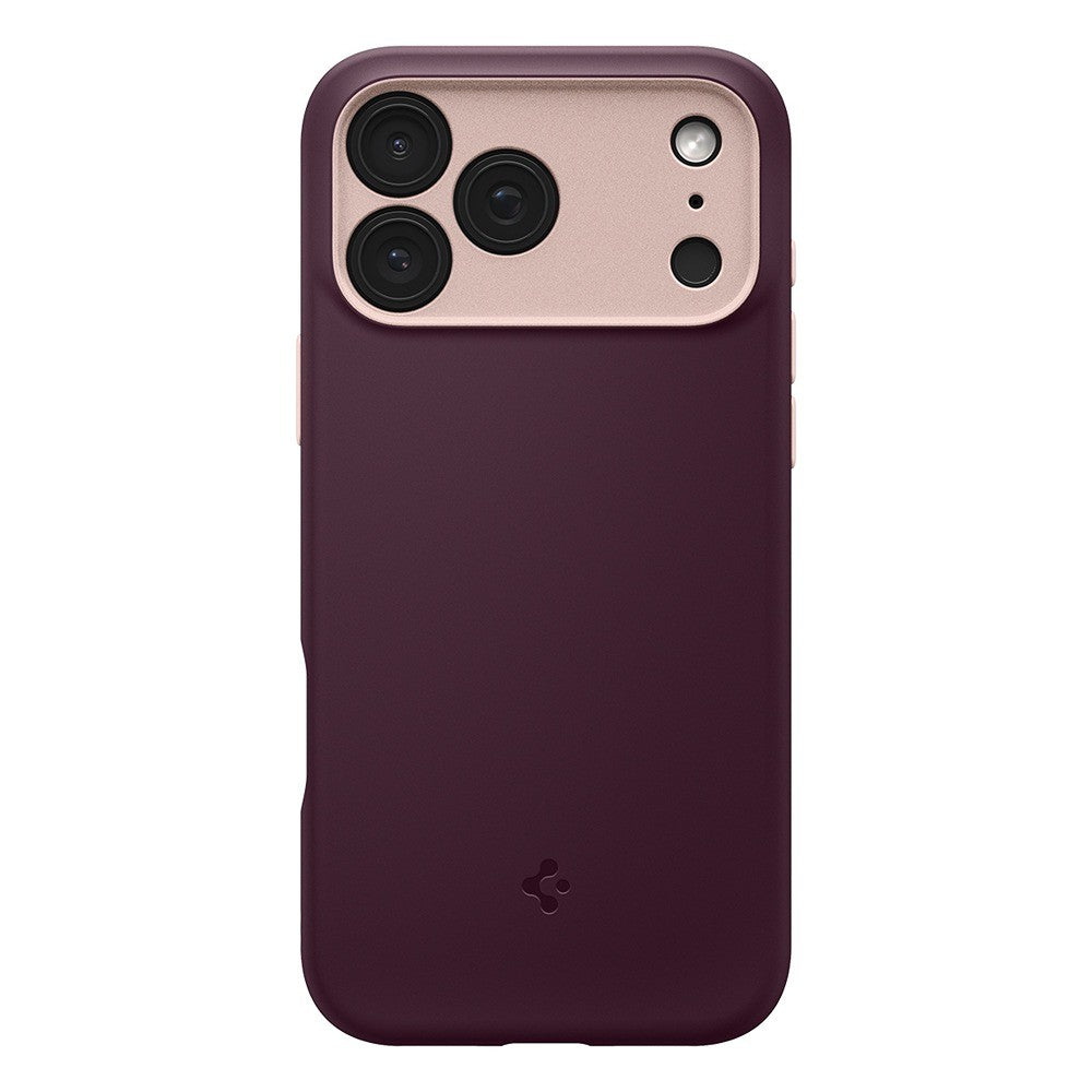 Spigen iPhone 17 Pro/iPhone 18 Pro Kuori Nano Pop MagFit Burgundy Bean