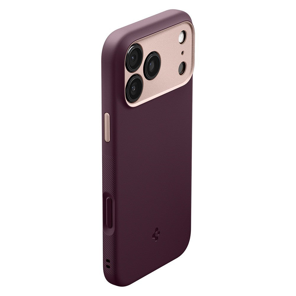 Spigen iPhone 17 Pro/iPhone 18 Pro Kuori Nano Pop MagFit Burgundy Bean
