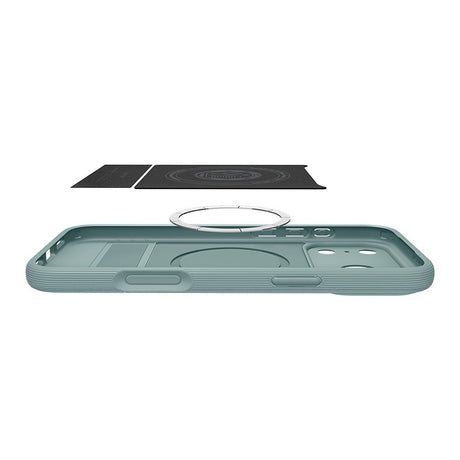 Spigen iPhone 17 Pro/iPhone 18 Pro Kuori Parallax S MagFit Salvianvihreä