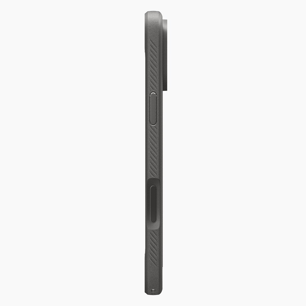 Spigen iPhone 17 Pro/iPhone 18 Pro Kuori Rugged Armor MagFit Harmaa