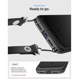 Spigen iPhone 17 Pro/iPhone 18 Pro Kuori Rugged Armor MagFit Matta Musta