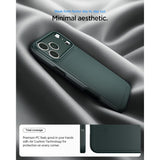 Spigen iPhone 17 Pro/iPhone 18 Pro Kuori Thin Fit MagFit Abyss Green