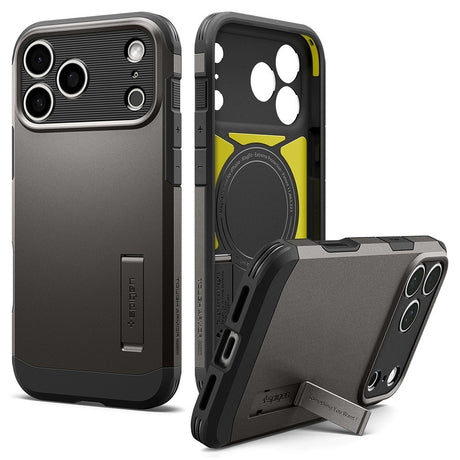 Spigen iPhone 17 Pro/iPhone 18 Pro Kuori Tough Armor T MagFit Gunmetal