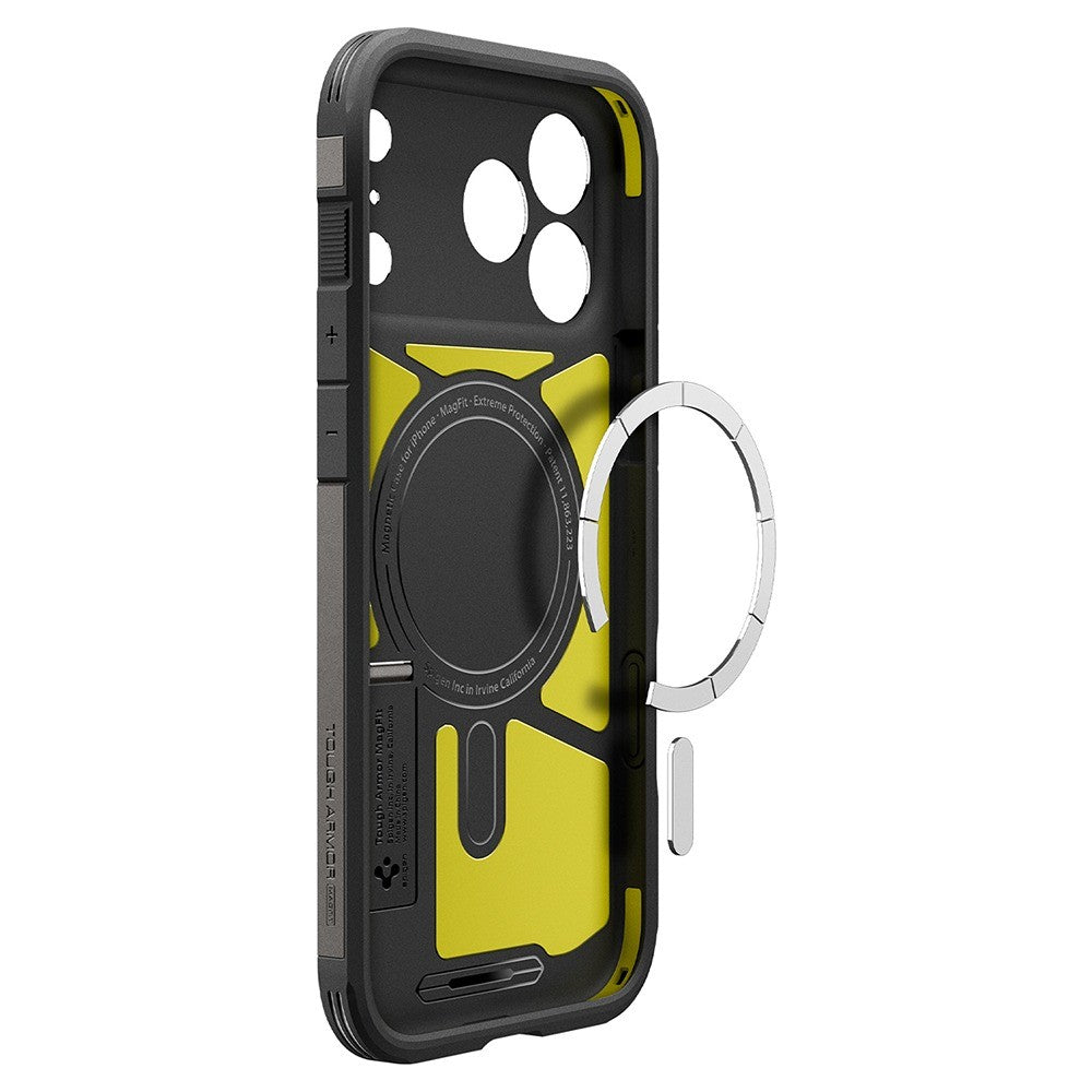 Spigen iPhone 17 Pro/iPhone 18 Pro Kuori Tough Armor T MagFit Gunmetal