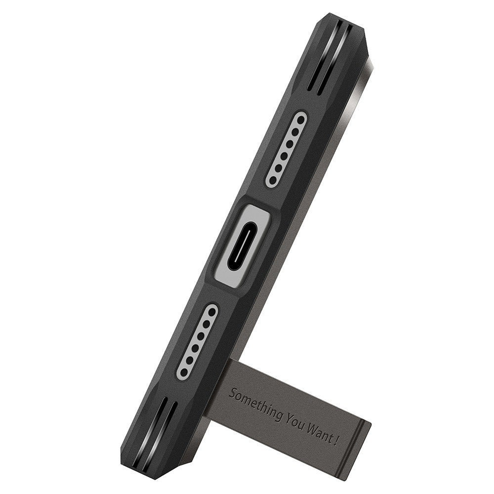 Spigen iPhone 17 Pro/iPhone 18 Pro Kuori Tough Armor T MagFit Gunmetal