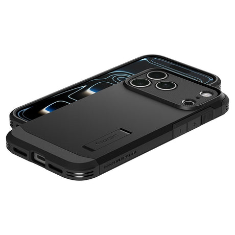 Spigen iPhone 17 Pro/iPhone 18 Pro Kuori Tough Armor T MagFit Musta