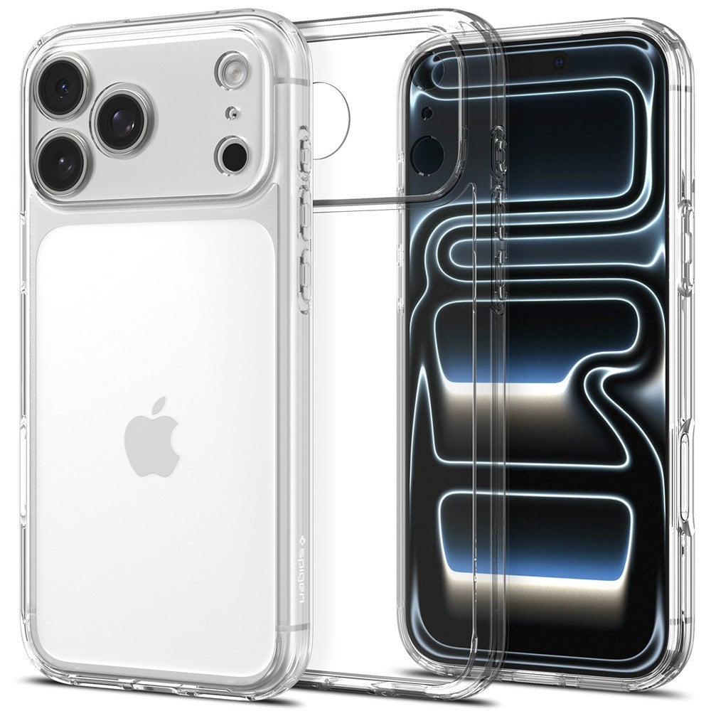 Spigen iPhone 17 Pro/iPhone 18 Pro Kuori Ultra Hybrid Crystal Clear