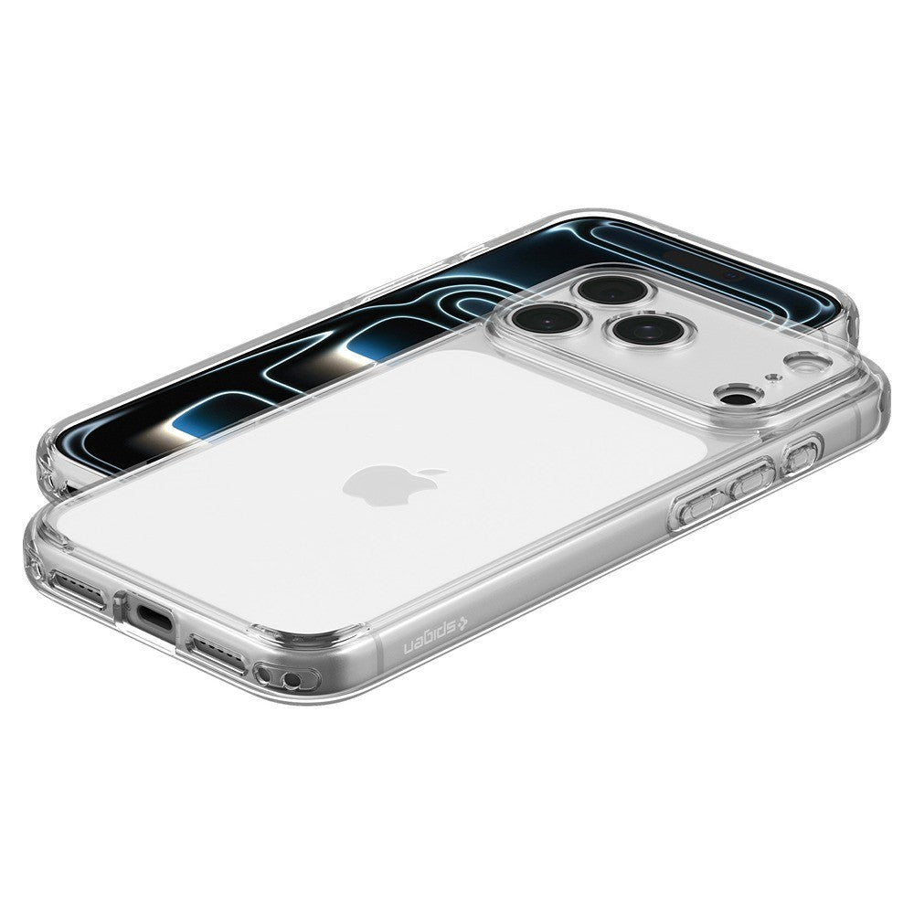 Spigen iPhone 17 Pro/iPhone 18 Pro Kuori Ultra Hybrid Crystal Clear