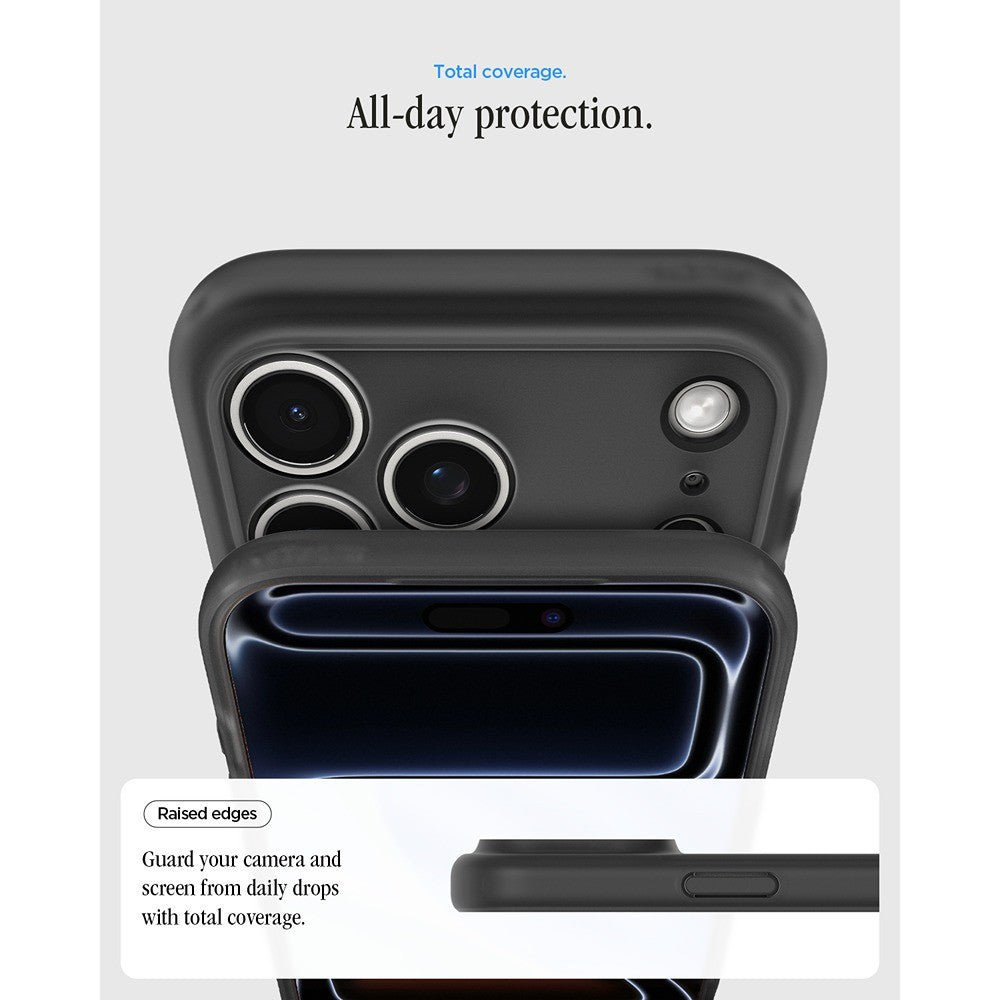Spigen iPhone 17 Pro/iPhone 18 Pro Kuori Ultra Hybrid MagFit Classic Musta