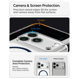 Spigen iPhone 17 Pro/iPhone 18 Pro Kuori Ultra Hybrid MagFit Clear Deep Blue