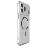 Spigen iPhone 17 Pro/iPhone 18 Pro Kuori Ultra Hybrid MagFit Clear Graphite