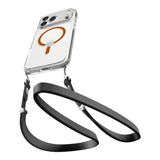 Spigen iPhone 17 Pro/iPhone 18 Pro Kuori Ultra Hybrid MagFit Clear Oranssi