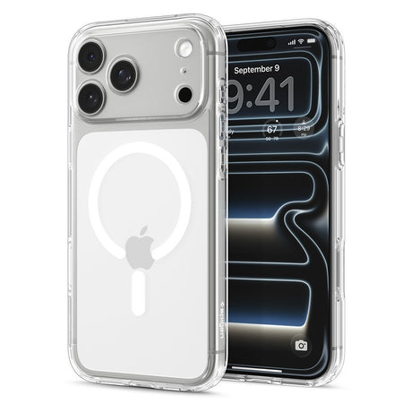 Spigen iPhone 17 Pro/iPhone 18 Pro Kuori Ultra Hybrid MagFit Clear White