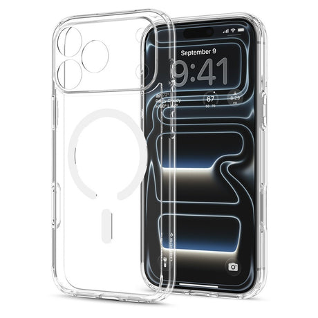 Spigen iPhone 17 Pro/iPhone 18 Pro Kuori Ultra Hybrid MagFit Clear White
