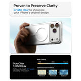 Spigen iPhone 17 Pro/iPhone 18 Pro Kuori Ultra Hybrid MagFit Clear White