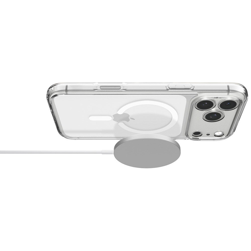 Spigen iPhone 17 Pro/iPhone 18 Pro Kuori Ultra Hybrid MagFit Clear White