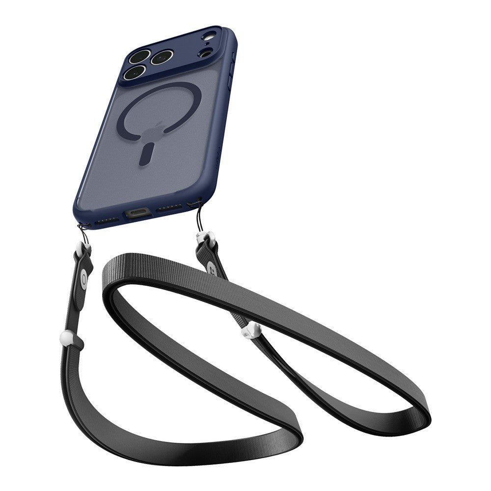 Spigen iPhone 17 Pro/iPhone 18 Pro Kuori Ultra Hybrid MagFit Frost Deep Blue