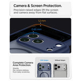 Spigen iPhone 17 Pro/iPhone 18 Pro Kuori Ultra Hybrid MagFit Frost Deep Blue