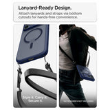Spigen iPhone 17 Pro/iPhone 18 Pro Kuori Ultra Hybrid MagFit Frost Deep Blue