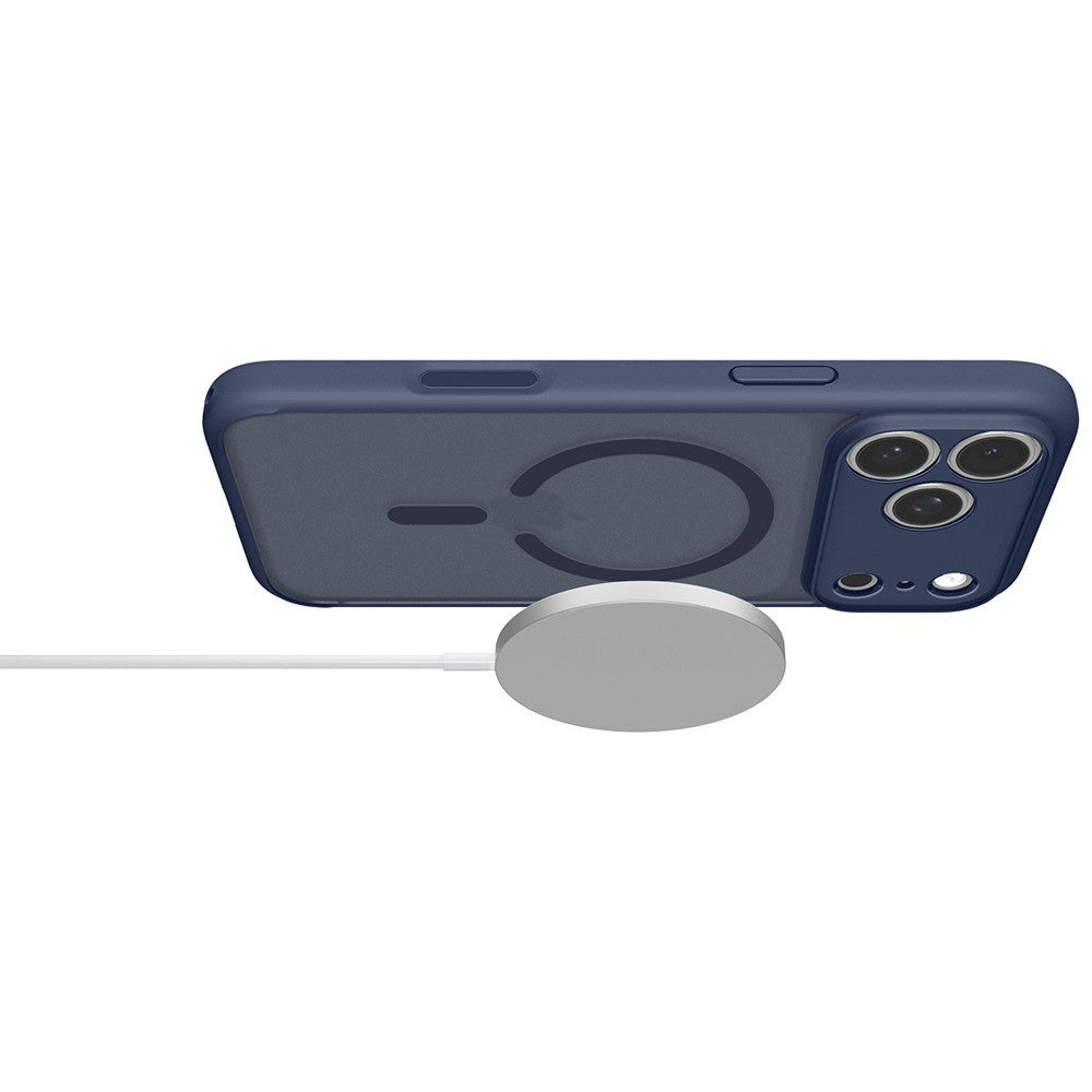 Spigen iPhone 17 Pro/iPhone 18 Pro Kuori Ultra Hybrid MagFit Frost Deep Blue